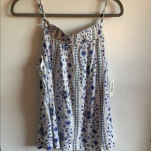 Old Navy Floral Tank Top